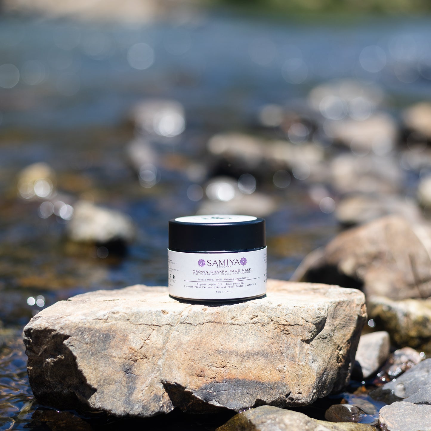 CROWN CHAKRA FACE MASK - JOJOBA