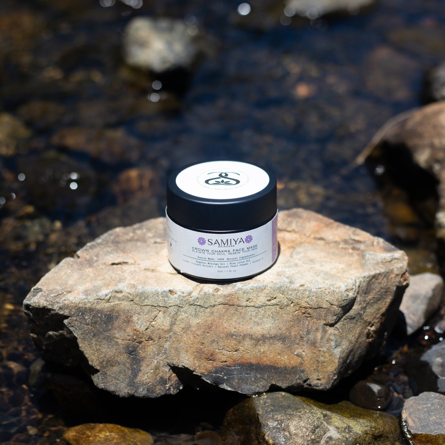 CROWN CHAKRA FACE MASK - MORINGA